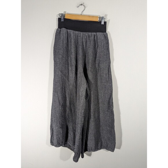 Igor Dobranic Grey Oversized Crop High Elastic Waist Josie Pants Women Size 6/8 - Picture 1 of 7